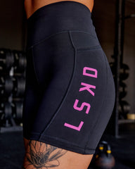 Black-Ultra Fuchsia