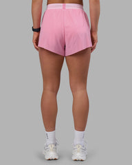 Accelerate 3" High-Rise Running Short - Candy Pink-Marshmallow