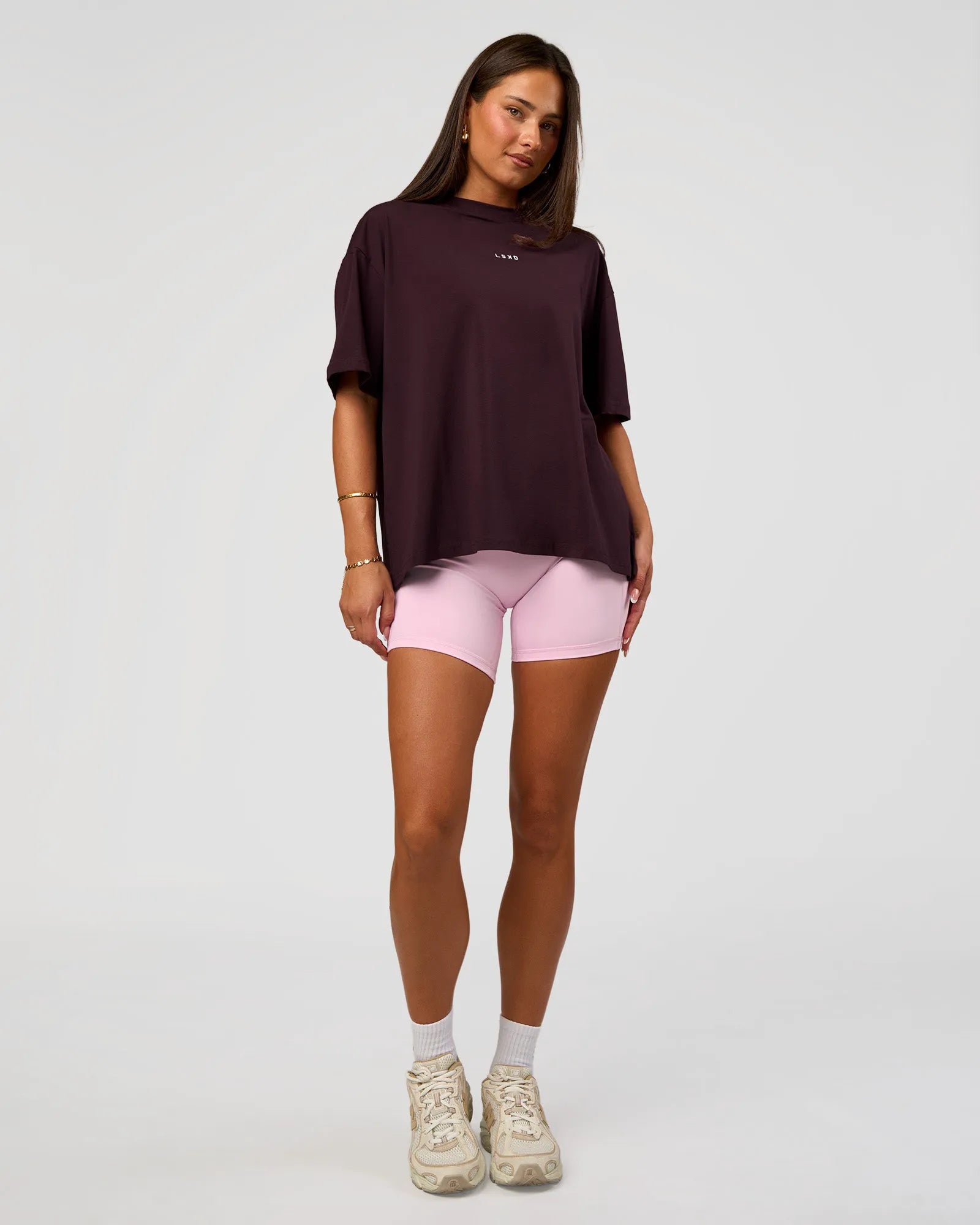 Midnight Plum-White
