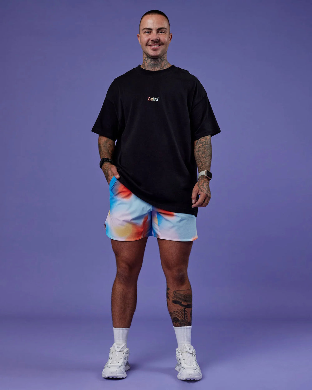 Rainbow Shade Print