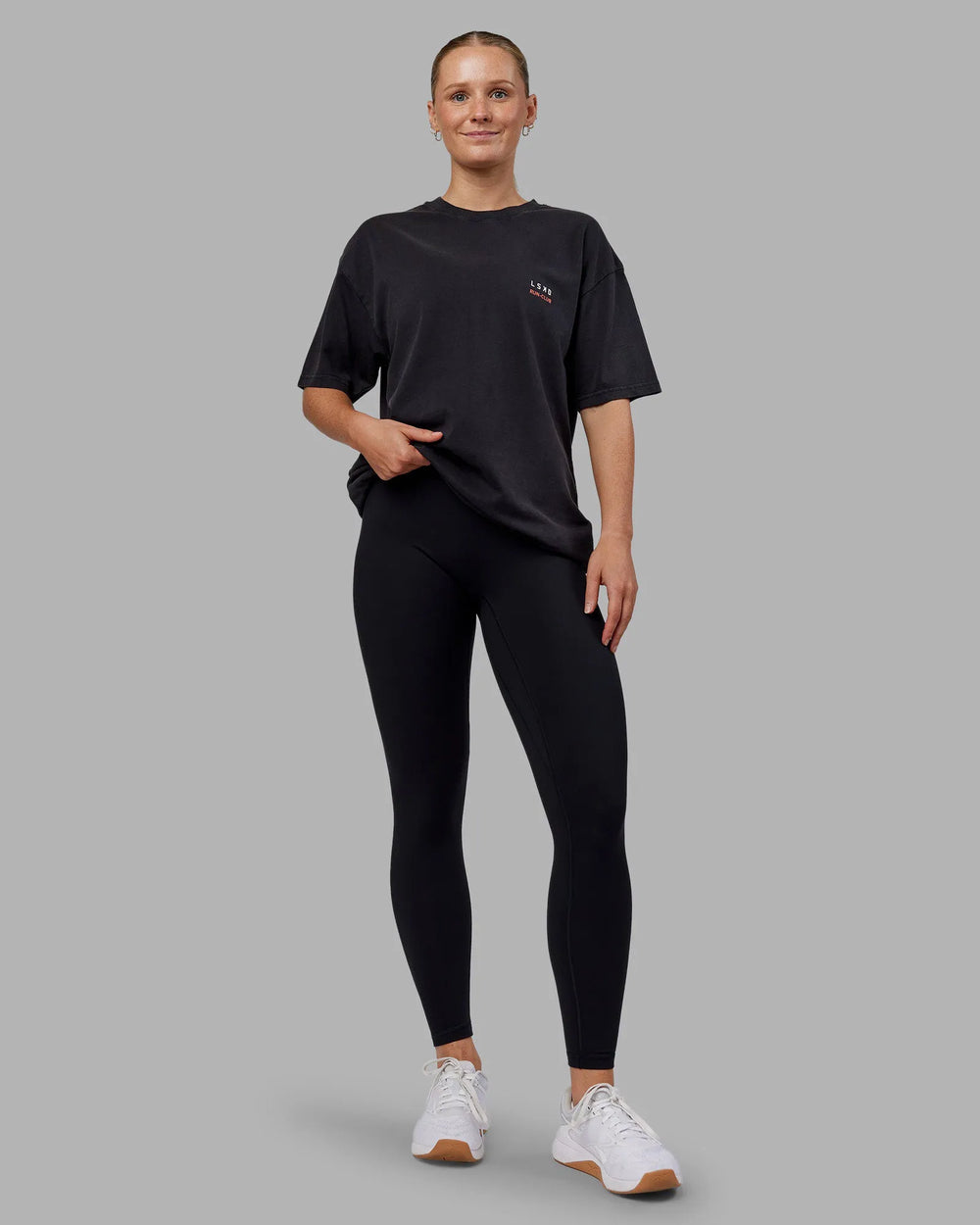 Washed Black-Ultra Orange