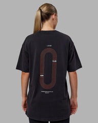 Washed Black-Ultra Orange