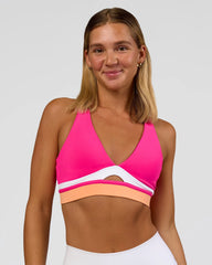 Ultra Pink-Cantaloupe-White