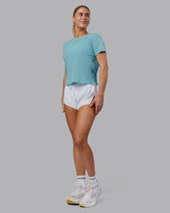 Retro Blue-White