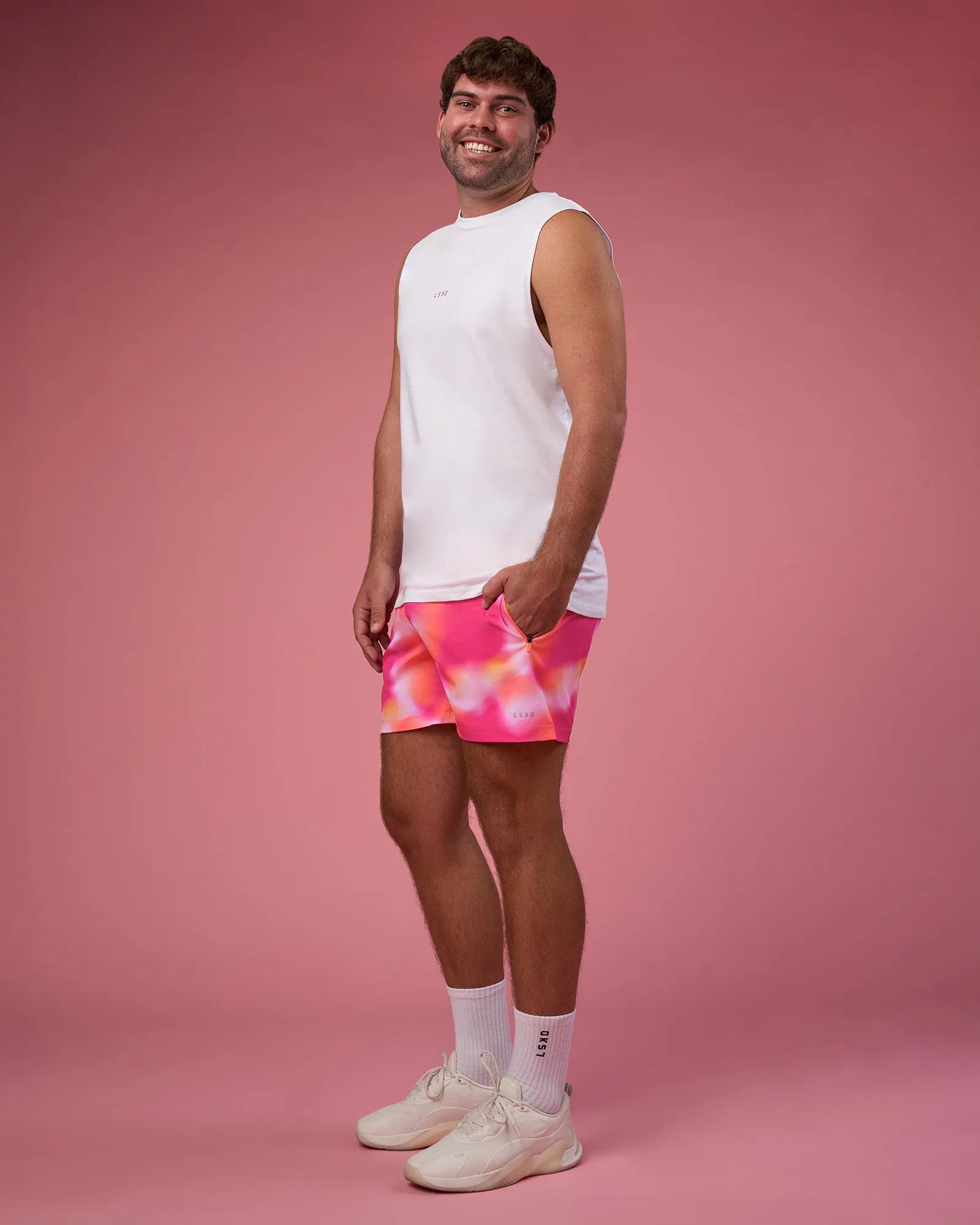 White-Ultra Pink