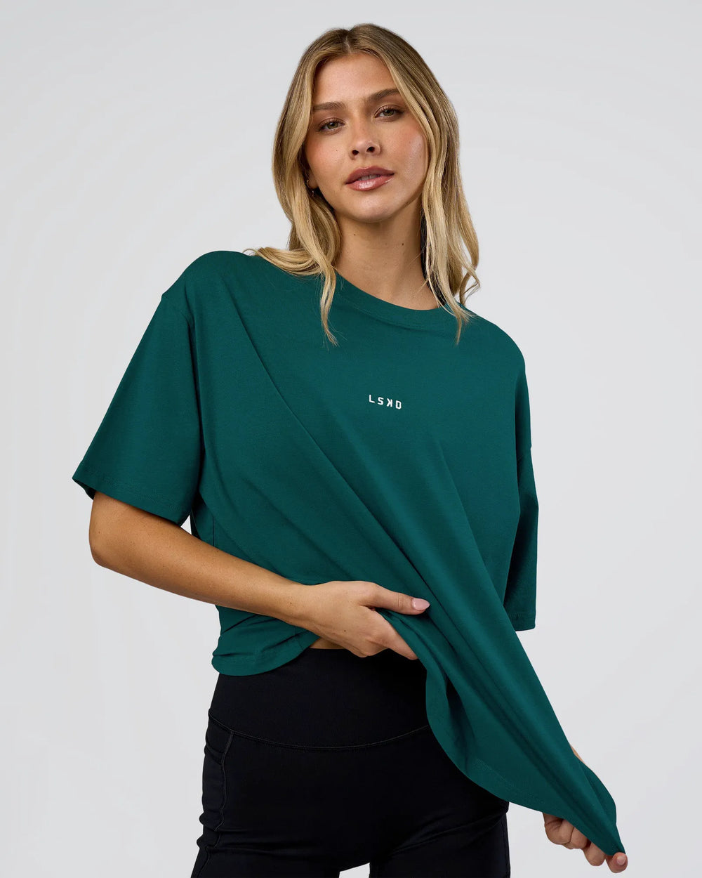 Transformative Teal-White