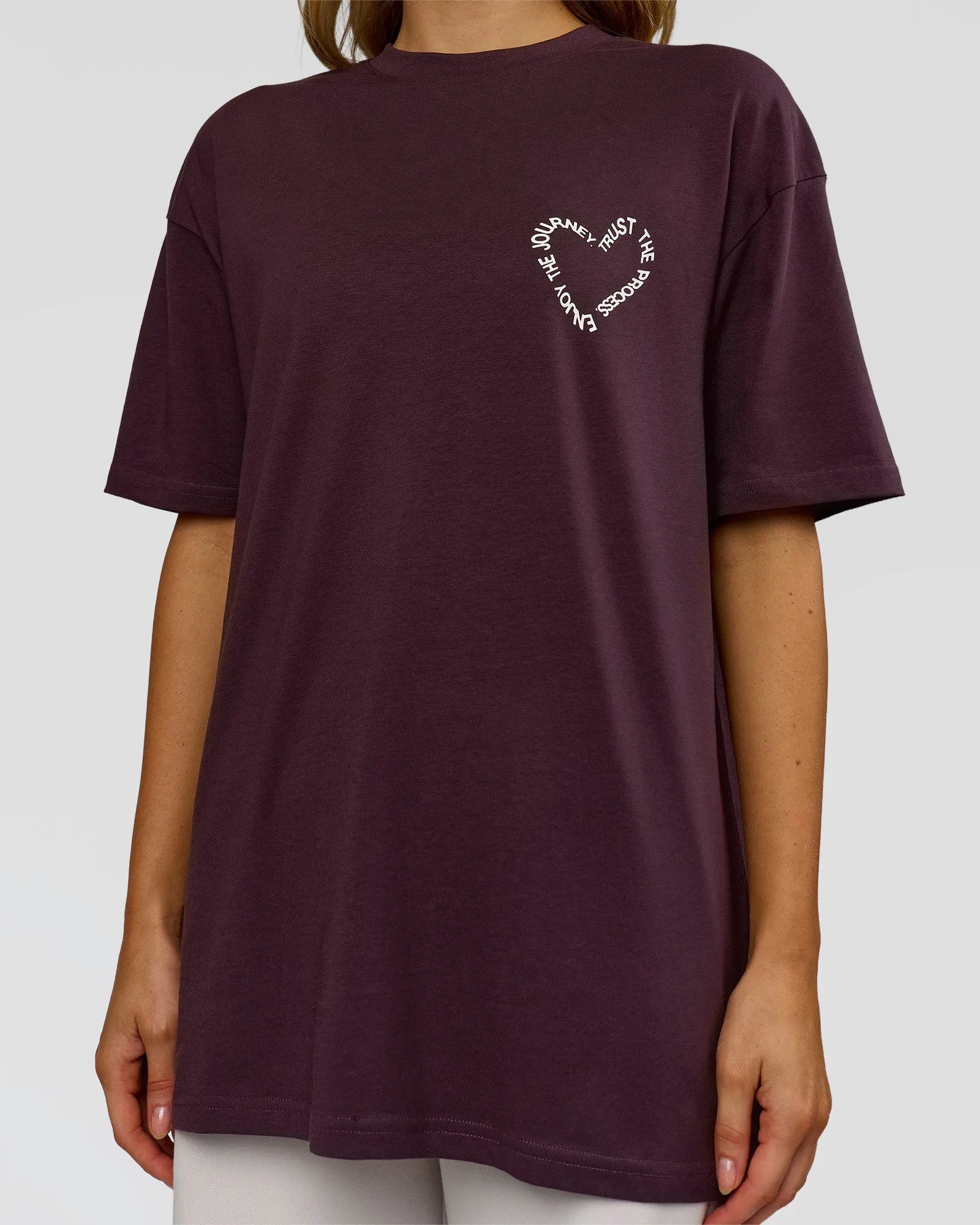Midnight Plum-White