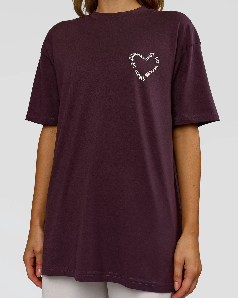 Midnight Plum-White