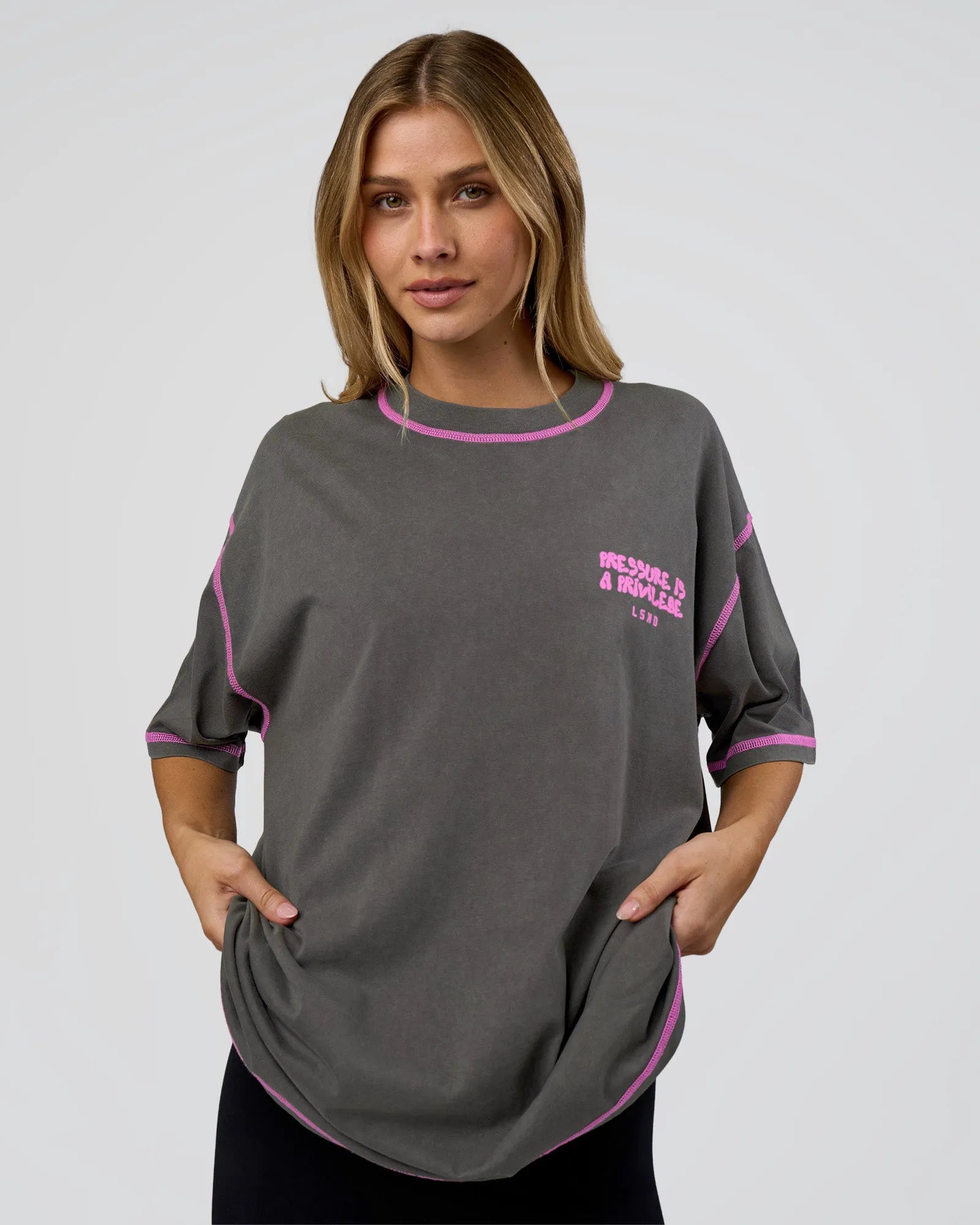 Dark Storm Washed-Ultra Fuchsia