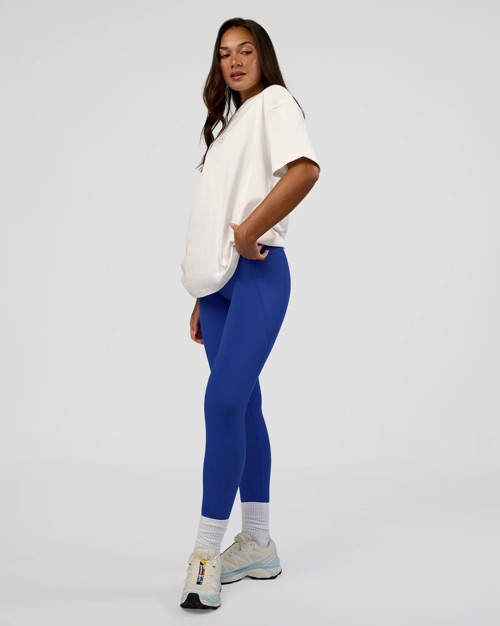 Off White-Electric Indigo