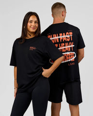 Black-Ultra Orange