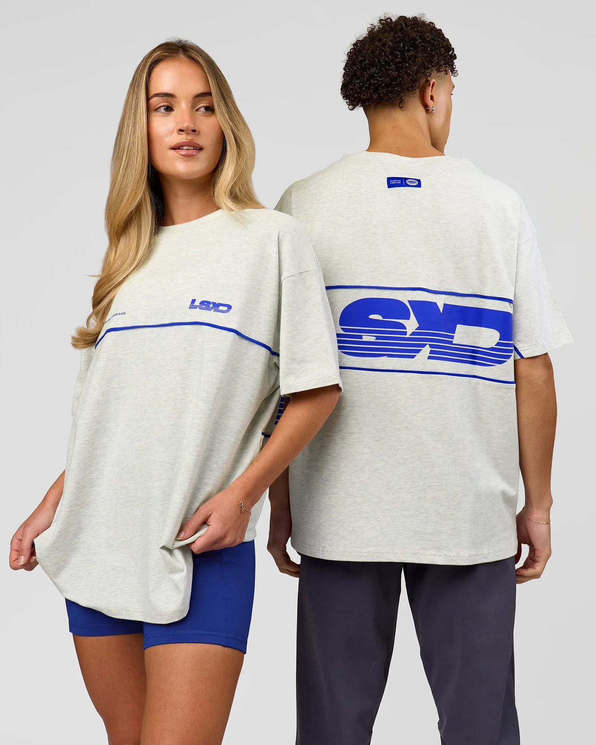 Silver Marl-Power Cobalt