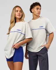 Silver Marl-Power Cobalt
