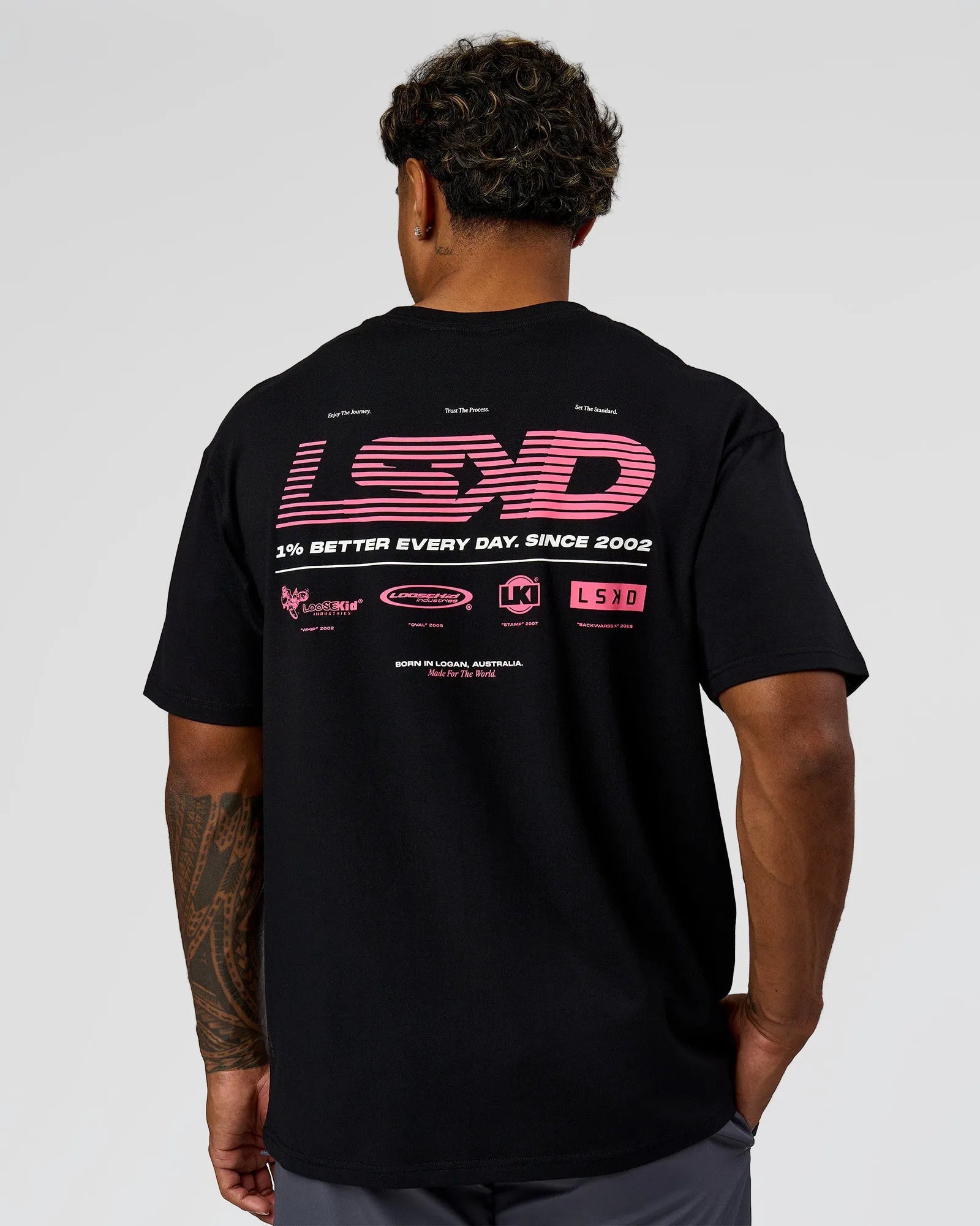 Black-Candy Pink