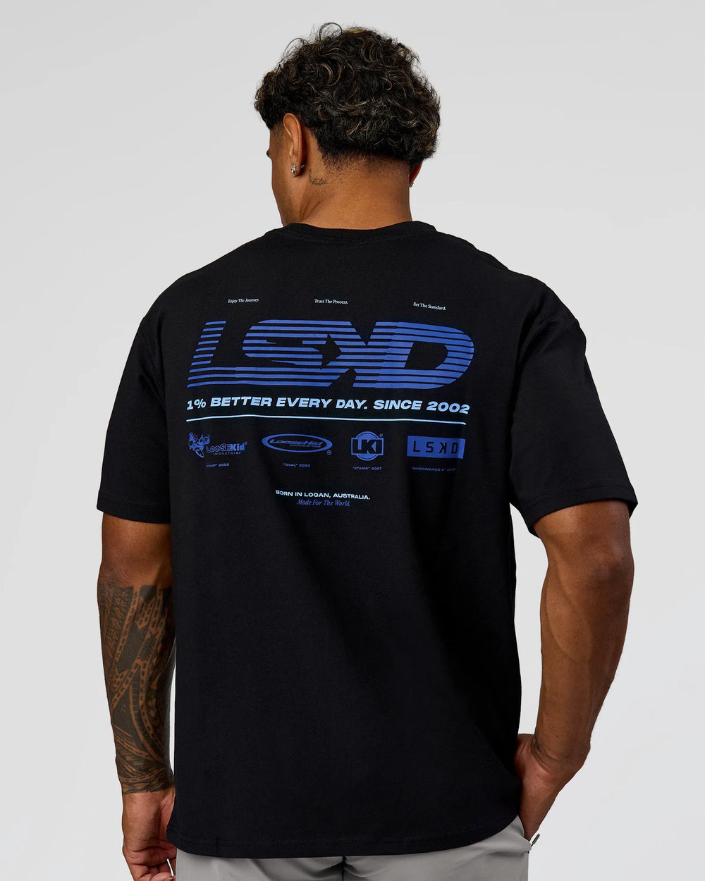 Black-Electric Indigo