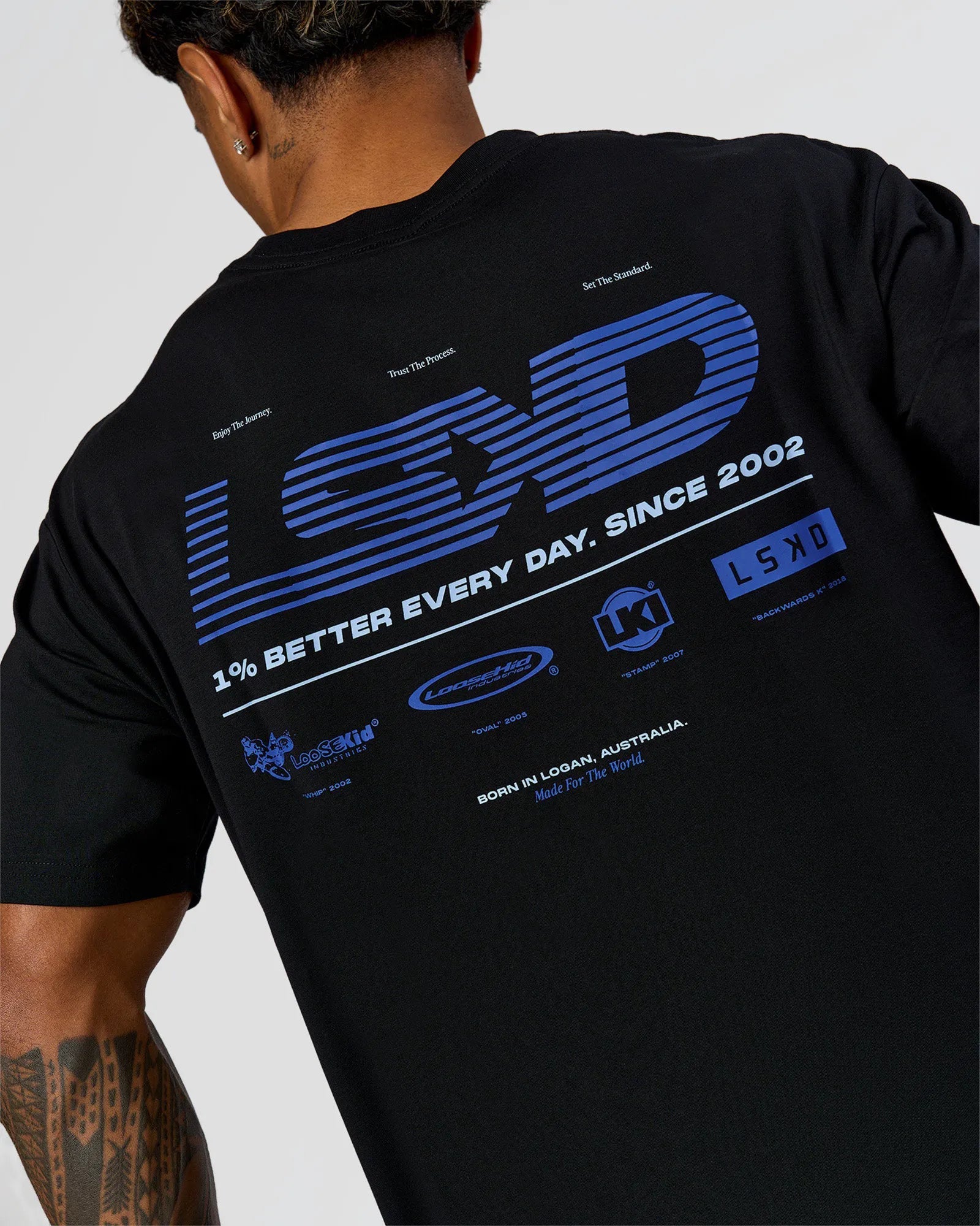 Black-Electric Indigo