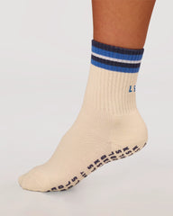 Revitalise Pilates Grip Sock 2.0 - Off White-Nightshadow