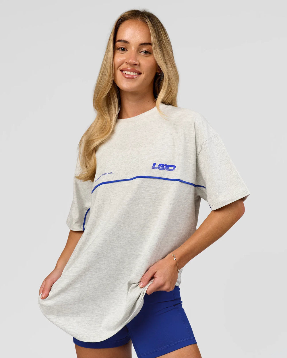 Silver Marl-Power Cobalt