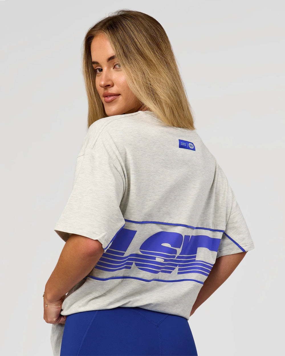 Silver Marl-Power Cobalt