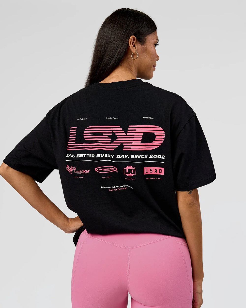 Black-Candy Pink