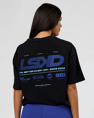 Black-Electric Indigo