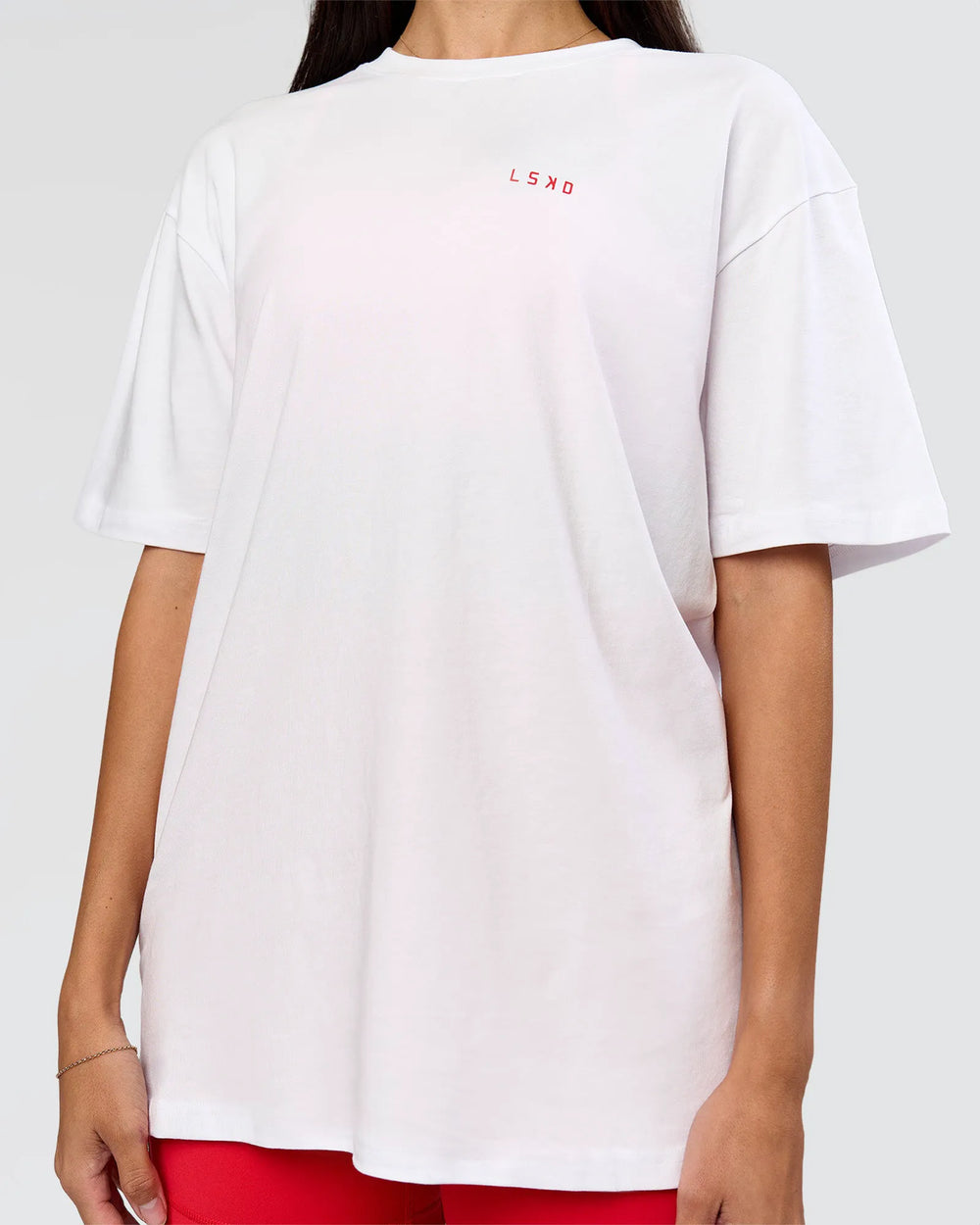 White-Scarlet