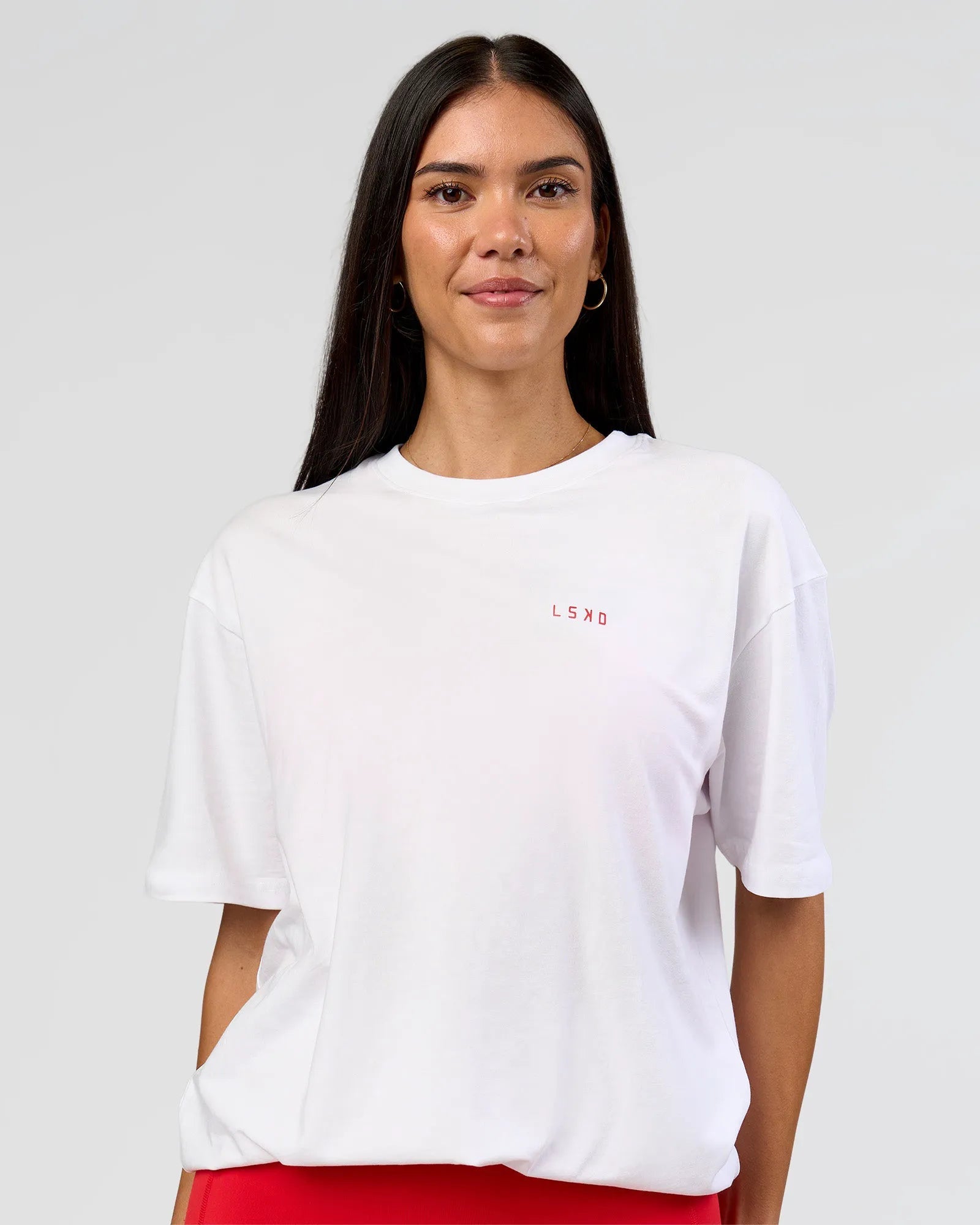 White-Scarlet